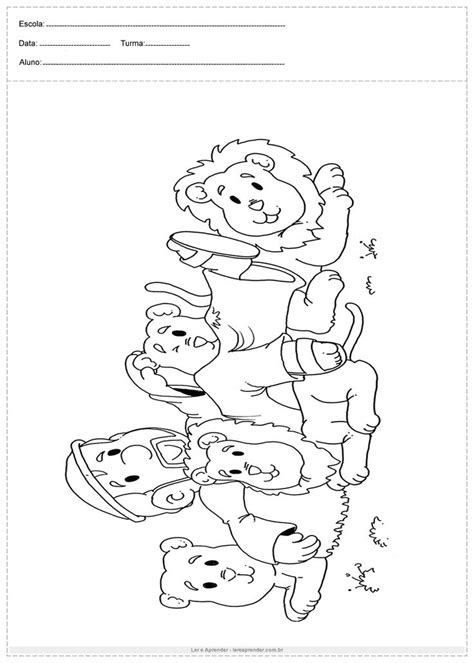Desenhos bíblicos para colorir Daniel na cova dos leões Ler e