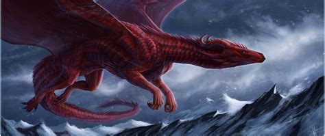 2560x1080 Big Red Dragon 2560x1080 Resolution Hd 4k Wallpapers Images