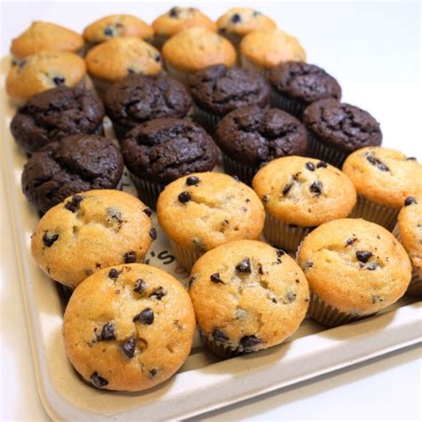 Mini Muffin Selection 24 Pieces Delivery In Central London Frank