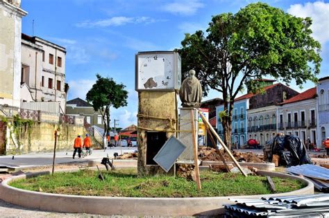 Iniciado Processo De Restauração Da Praça João Lisboa E Largo Do Carmo