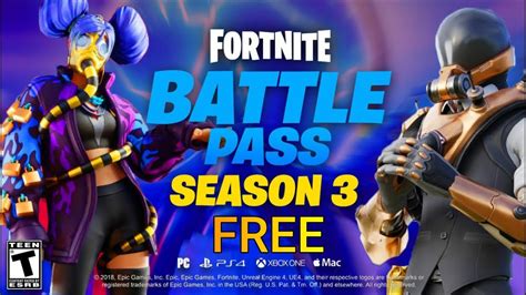 According to the patch notes release from epic games, the battle pass for chapter 2 season 2 is. How to Get Chapter 2 Season 3 Battle pass and for Free in ...