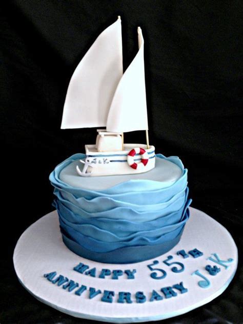 Sailboat Cake Sailboat Cake Boat Cake Cake