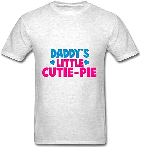 Daddys Little Cutie Pie T Shirt Designed For Men With Xxx