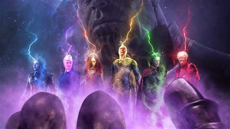 Download 1920x1080 Wallpaper Thanos Avengers Infinity War Fan Art