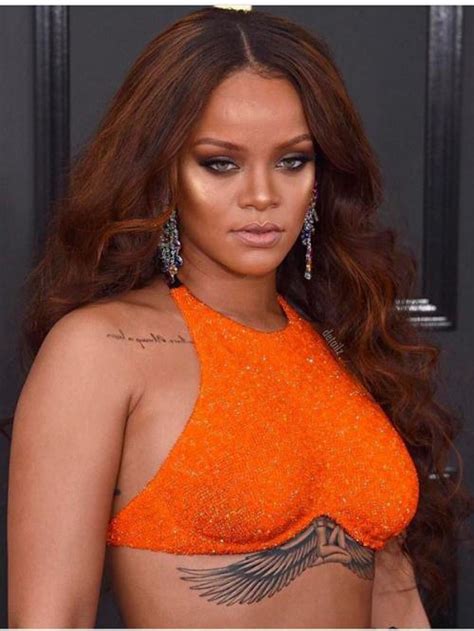 Custom Rihanna Inspired Wavy Full Lace Human Hair Wig Rr086 Home