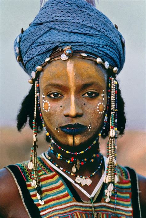 Africa Wodaabe Man Tahoua Niger ©️️ Steve Mccurry Steve Mccurry