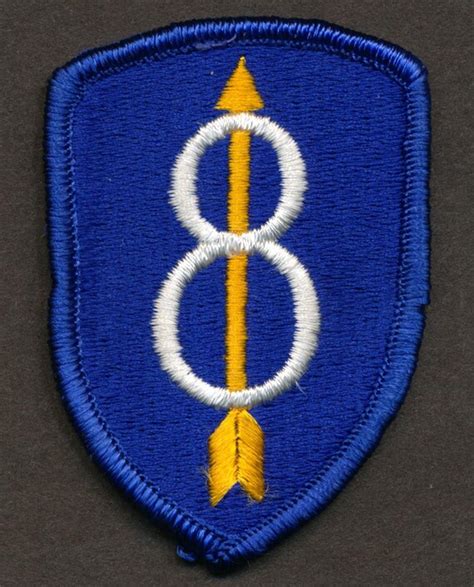 Us Army 8th Infantry Division Patch