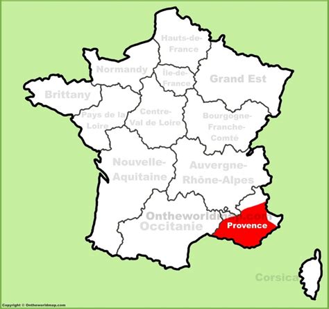 Provence Kaart Frankrijk Vogels