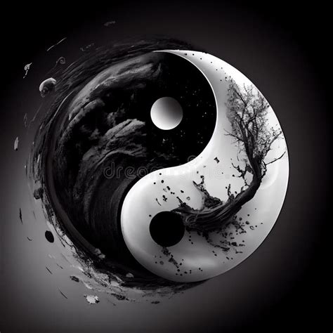 Abstract Yin Yang Symbol Stock Illustration Illustration Of Meditation