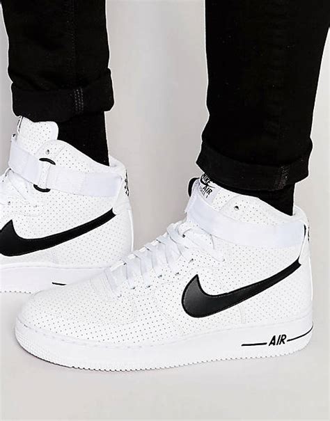 Nike Air Force High Perf White Black Ubicaciondepersonascdmxgobmx