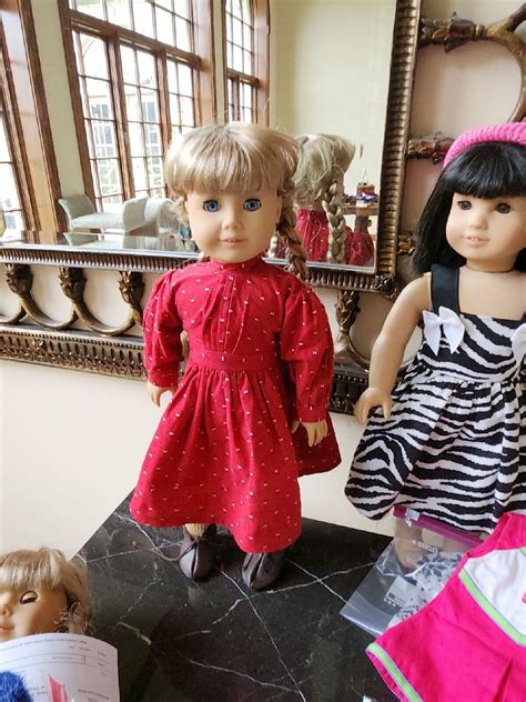 18 american girl doll kirsten larson in gently used condition original braids ebay