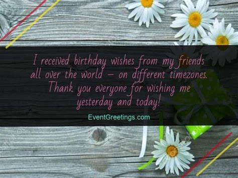 50 Best Thank You Messages For Birthday Wishes Quotes And Notes