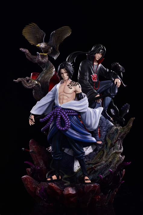 Cwandsurge Studio Sasuke And Itachi Resin Statue Anime Figures Action