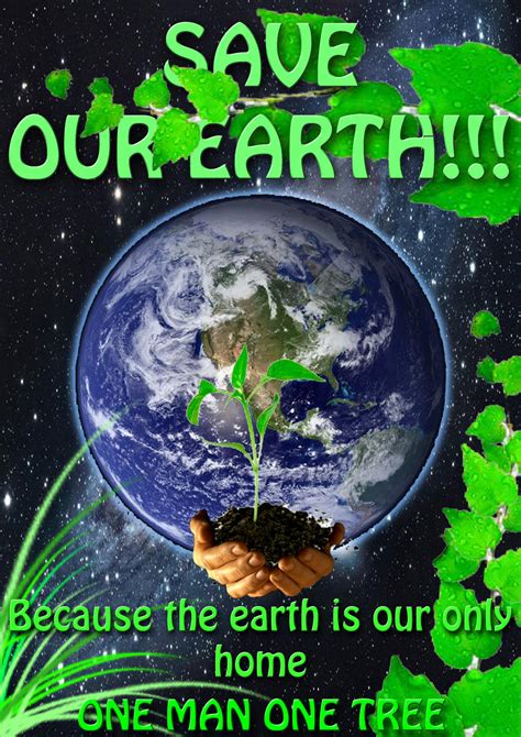 Earth day poster, reduce reuse recycle environment science center bulletin board. Save Earth Poster by CptODIX on DeviantArt