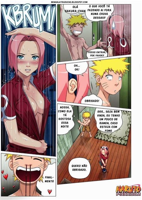 Hentai Naruto e Sakura Quadrinhos Eróticos no Ta Tarada