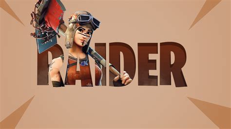 Renegade Raider Fortnite With Pickaxe Hd Games Wallpapers