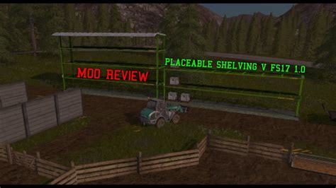 Farming Simulator Placeable Shelving V Fs17 1 0 Mod Review Youtube