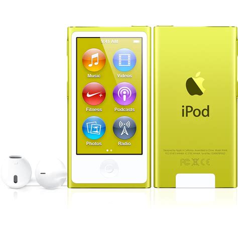 Apple Ipod Nano 7g 16gb Mp3video Player With Lcd Display And Touchscreen