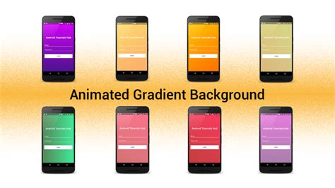 Adding Animated Gradient Background In Your App Is Really Easy By Using