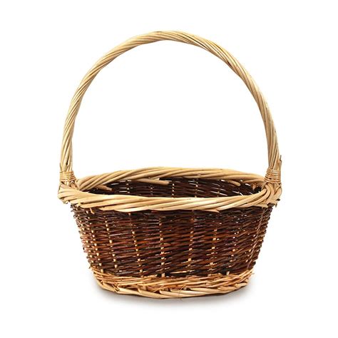 buy oval tone fruit baskets  handle  series