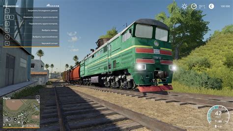 Diesel Locomotive V10 Fs19 Farming Simulator 19 Mod Fs19 Mod