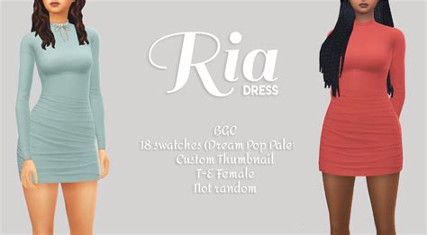 Sims 4 Maxis Match Finds — Toxicsimlish Ria Dress So I Saw This Dress