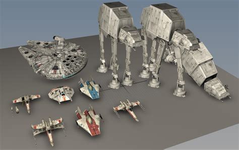 Star Wars Vehicles 3d Models I Made Rstarwars