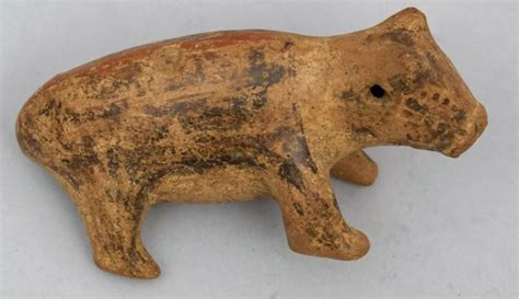 Pre Columbian Style Pottery Pig Effigy Sep 28 2021 Old Kinderhook
