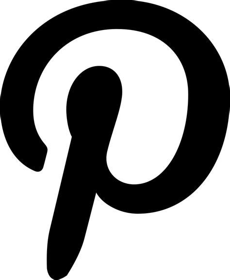Pinterest Logo Png Transparent Image Download Size 802x981px