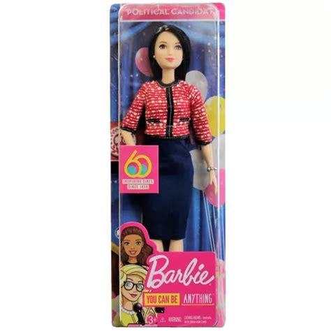 Barbie Candidata Politica You Can Be Anything Muñeca 60aniv Meses Sin
