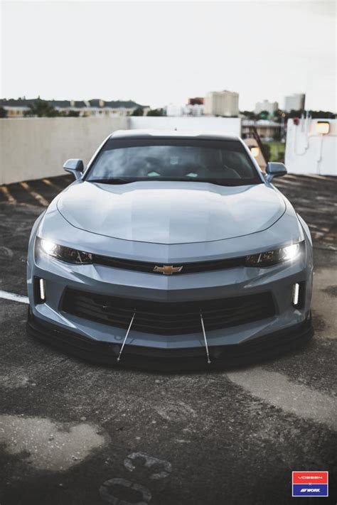 Extrem Tief Chevrolet Camaro Auf Vossen Vws 3 Alus