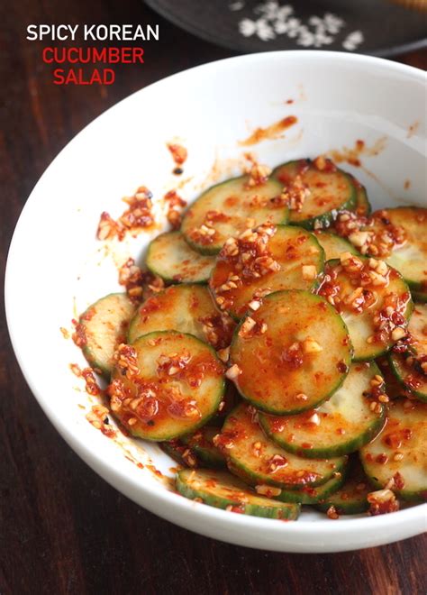 Spicy Korean Cucumber Salad Oi Muchim Season With Spice