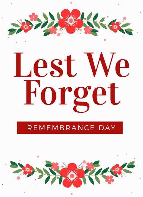 Remembrance Day Poster 1