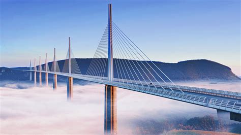 Download Bridge In The Clouds France Wallpaper Wonders Of By