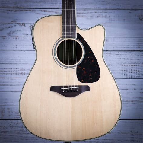 Yamaha Fgx830c Acoustic Guitar With Cutaway Cutaway Acoustic Guitar