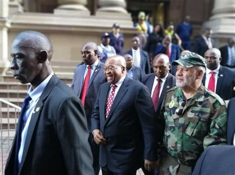 Niehaus — a staunch zuma backer — arrived at the estcourt correctional centre shortly before 4pm. ANC serves Niehaus with a notice of suspension