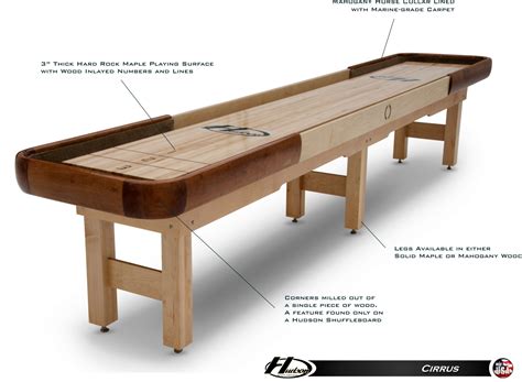 22 Cirrus Outdoor Shuffleboard Table