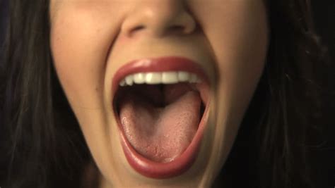 Open Mouth Stock Footage Video Shutterstock