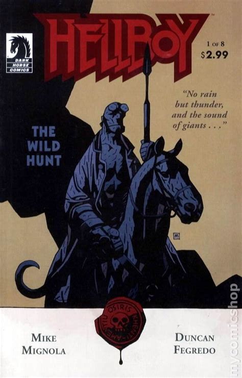 Hellboy Wild Hunt 2008 Comic Books