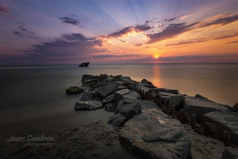 Cape May Sunset Beach New Jersey Photography Summer Wall