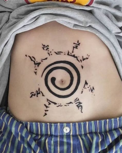 Naruto Kurama Seal Tattoo Hiruzenn2