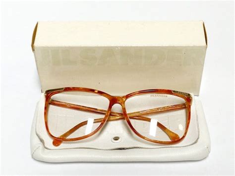 vintage eyeglasses frame jil sander model 206 german designer etsy vintage eyeglasses frames