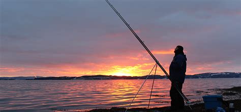 Shore Fishing At Skarnsundet Skarnsundet Fjordsenter