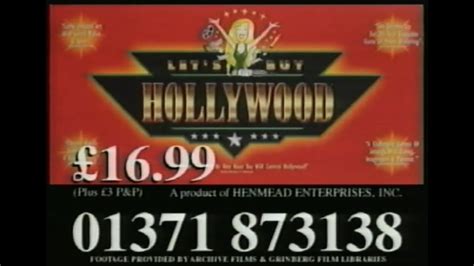 Lets Buy Hollywood Board Game Advert 1994 Youtube