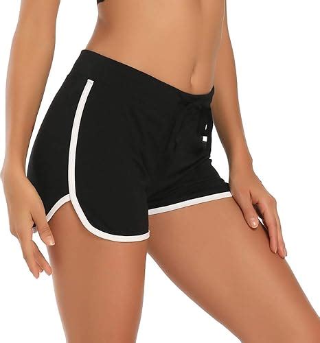 hde women s retro fashion dolphin running workout shorts at amazon women s clothing store