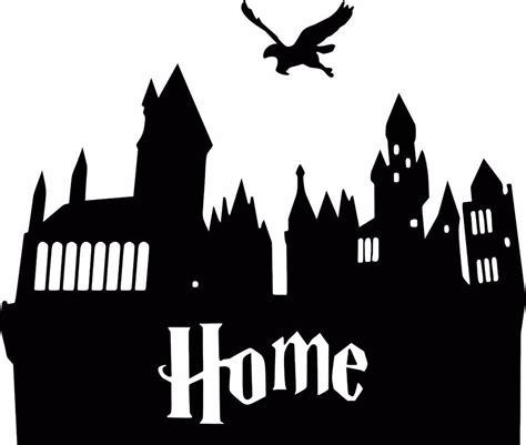 Image Result For Hogwarts Castle Silhouette Harry Potter Silhouette