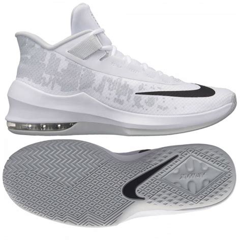 Basketball Shoes Nike Air Max Infuriate 2 Mid M Aa7066 100 White White Keeshoes