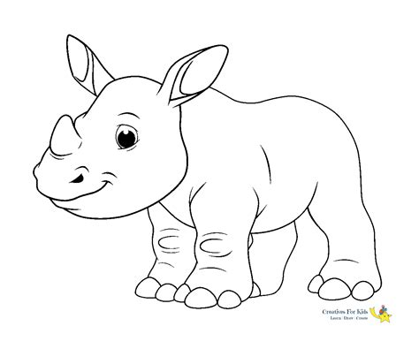 Posted in animals coloring pages. Hippo Coloring Pages - Kiddo