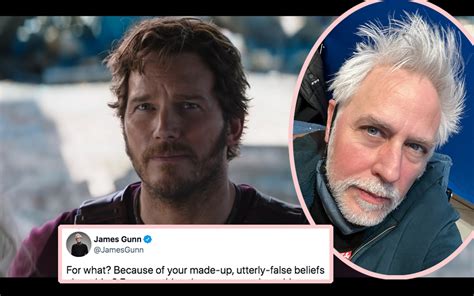 James Gunn Defends Chris Pratt Blasts Viral Tweet Telling Marvel To