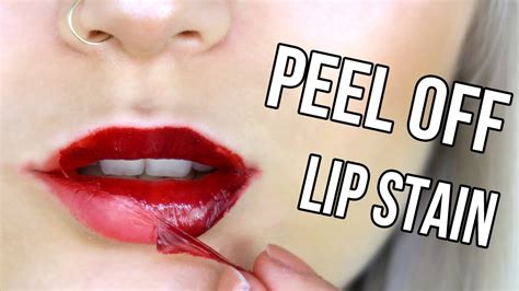 A lip stain looks more effortless and lasts a lot longer than other choices, but the best part is you here, we've put together four easy, diy lip stain recipes using items you probably already have on. DIY PEEL OFF LIP STAIN | Testing WEIRD Beauty Products - YouTube